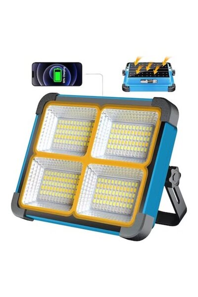 BZRSH Proiector LED Portabil Profesional UltraBright, 10000 lm, 7200 mAh, IP6...