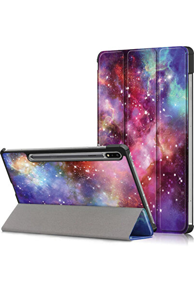 Techsuit Foldpro Θήκη Flip Πολύχρωμη για Tab S7 Plus S8 Plus S7 FE