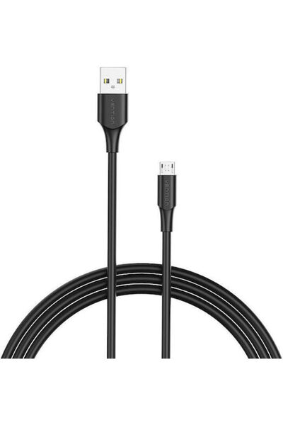 Vention Κανονικό καλώδιο USB 2.0 σε Micro USB, Μαύρο, 0,25μ, CTIBC, 1 τεμάχιο