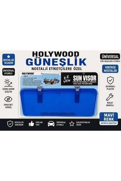 KUZEY AKSESUAR HOLYWOOD GÜNEŞLİK NOSTALJİ ETİKETÇİLERE ÖZEL ÜNİVERSAL