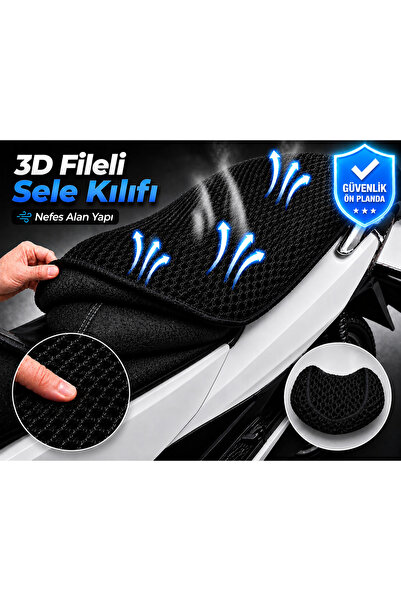 Vi Caro Husa scaun motocicletei Arora Freedom 50 1 Husa scaun din plasa 3D Pr...
