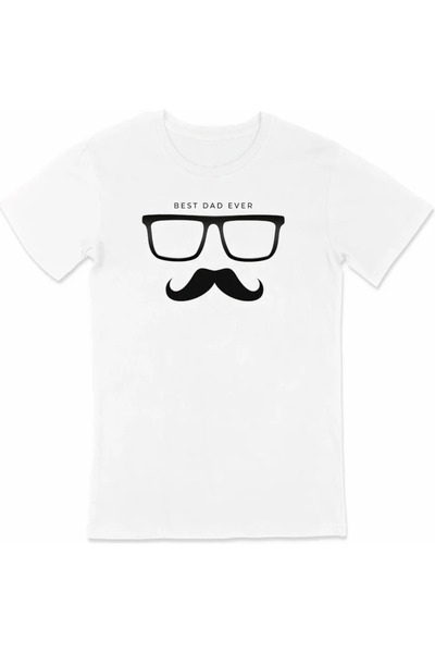 Şeker Portakalım Father's Day Gift Dad Themed Printed Oversize Crew Neck T-Sh...