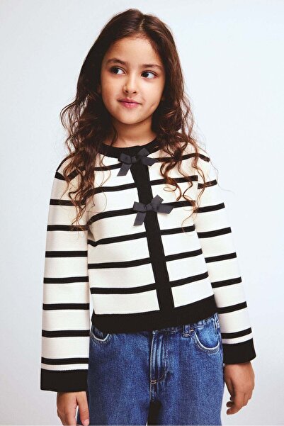 H&M Bow-detail cardigan