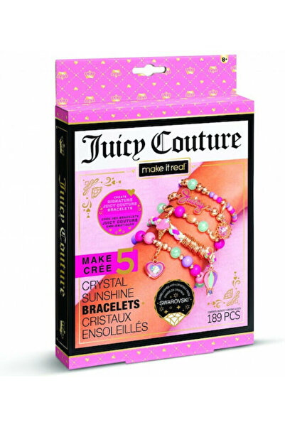 Make It Real Κοσμήματα Juicy Couture Κρυστάλλινα Βραχιόλια Sunshine Με Swarov...