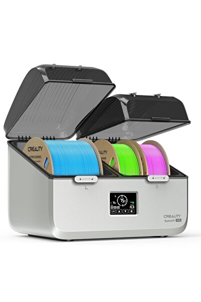 Creality Uscator de filamente 3D SpacePi X4L pentru 4 bobine, 2 camere de inc...