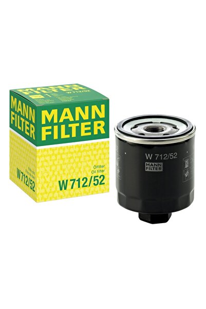 Mann Filters Mann W712/52 Audi/Seat/Skoda/VW 1.0-1.6 Yağ Filtresi
