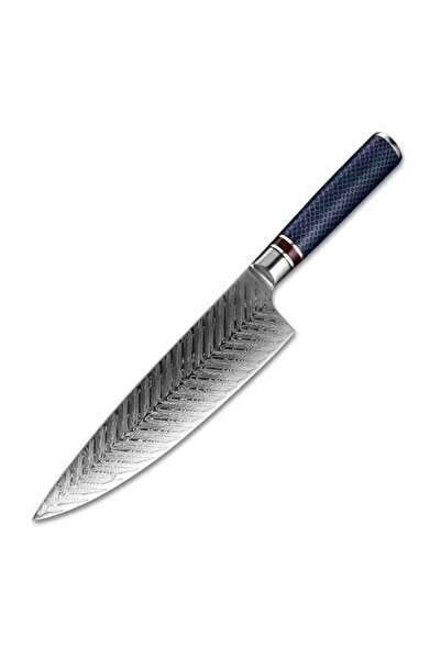 hocho Cutit profesional Chef, Damascus L67 HRC 60, maner VG10