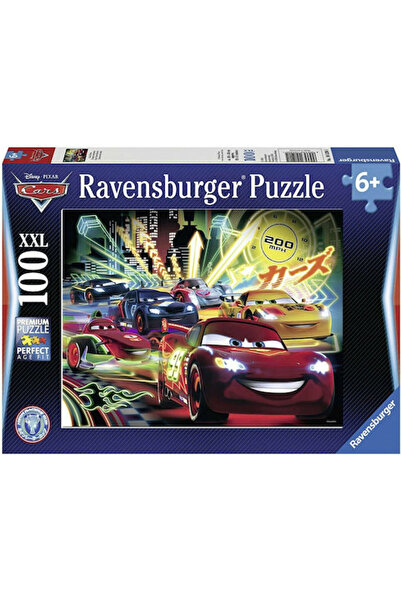 RAVENSBURGER Παιδικά Αυτοκίνητα Παζλ Νέον για 6+ ετών 100 τεμάχια