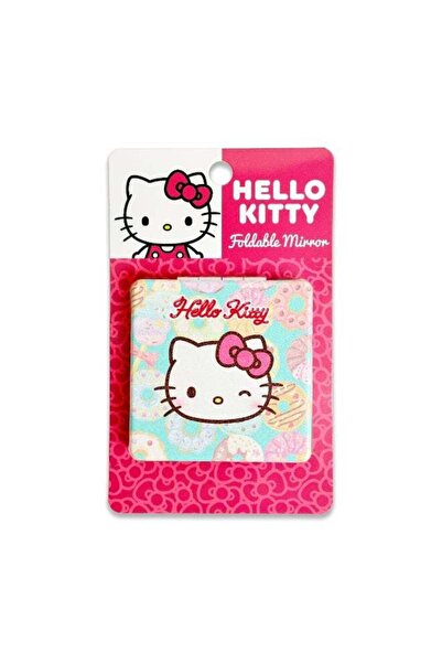SANRIO مرآة هيلو كيتي قابلة للطي