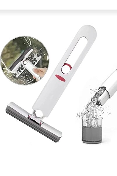 tafce Mini Mop Taşınabilir Kendinden Sıkmalı Mini Temizlik Paspası