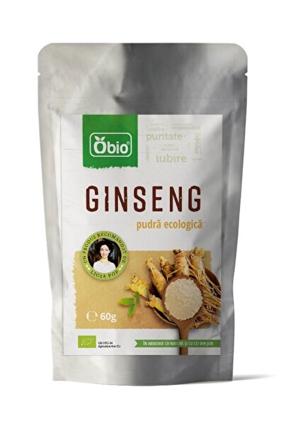 OBİO Ginseng panax pudra bio 60g