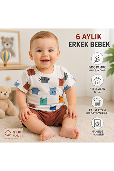 Ozz Baby Baby Set (9 Months / 12 Months / 18 Months) Children's Summer Set