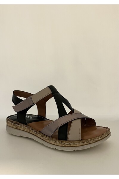 JESSE Genuine leather orthopedic sole sandals
