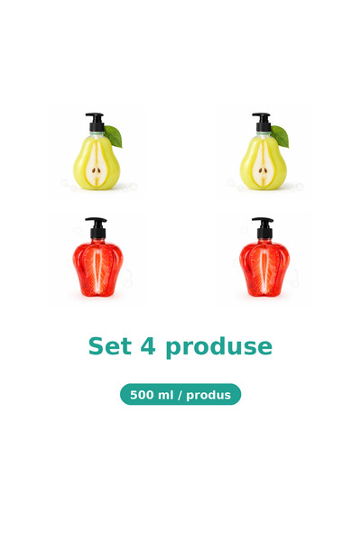Tasty Set 4 Produse Tasty, Mix 2x Pere, 2x Capsuni