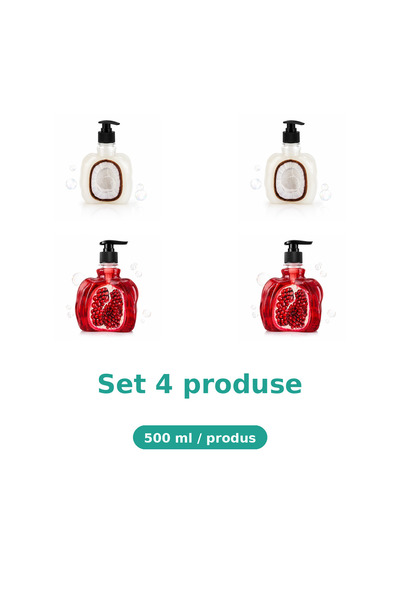 Tasty Set 4 Produse Tasty, Mix 2x Cocos, 2x Rodie