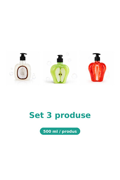 Tasty Set 3 Produse Tasty, Mix Cocos, Mar Extract, Capsuni