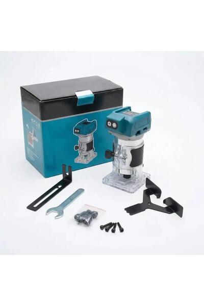 OEM Makita‑Style Φρέζακι Χειρός 18V Brushless με Βάση & Οδηγούς – Solo