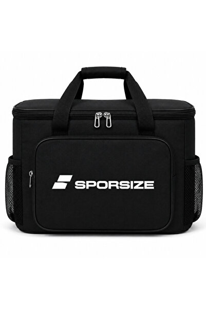 Sporsize 40 Litre Termal Soğutucu Çanta Haki Yeşil Kamp Piknik Plaj Buzluk Ça...