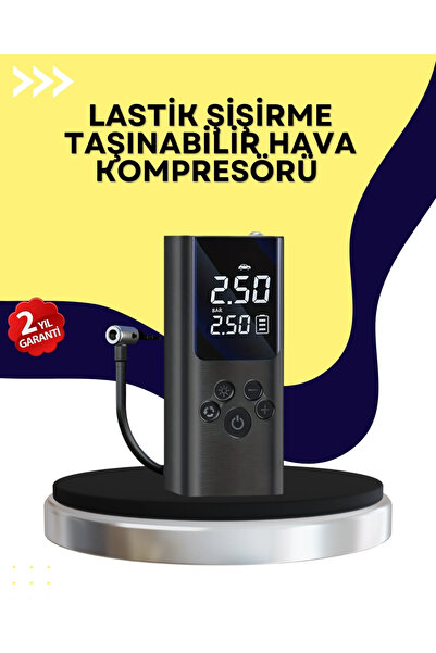 ARMÜZ Дигитална помпа за гуми с автоматично изключване