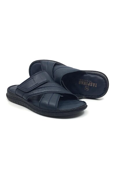 Taşpınar Ayakkabı 100% Genuine Leather Orthopedic Men's Summer Comfortable Da...