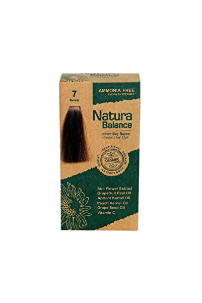 NATURABALANCE Krem Saç Boyası Kumral 7 1 adet