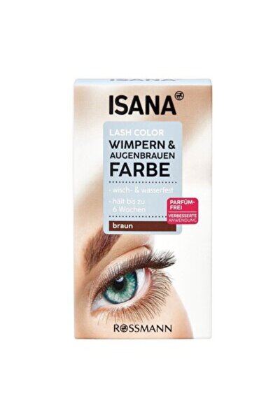 ISANA Lash Color Eyebrow and Eyelash Dye Brown 10 ml