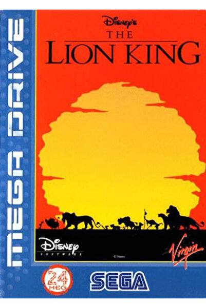 SEGA Βασιλιάς των Λιονταριών Παιχνίδι Mega Drive (Μεταχειρισμένο)