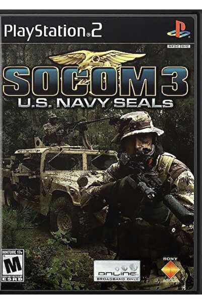 Sony SOCOM 3 - Παιχνίδι PS2 των Αμερικανικών Ναυτικών SEALs (Μεταχειρισμένο)