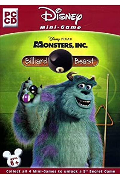 OEM Disney Pixar Monsters, Inc. Billiard Beast Παιχνίδι PC (Μεταχειρισμένο)
