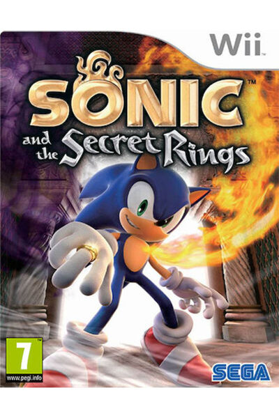 SEGA Σόνικ και τα Μυστικά Δαχτυλίδια Παιχνίδι Wii (Μεταχειρισμένο)