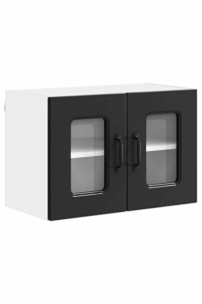 vidaxl Dulap de bucătărie Kalmar Negru 60 x 31 x 40 cm Lemn compozit