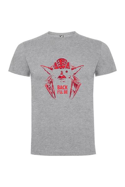 iLovePrints Red Yoda Returns Evil Tshirt