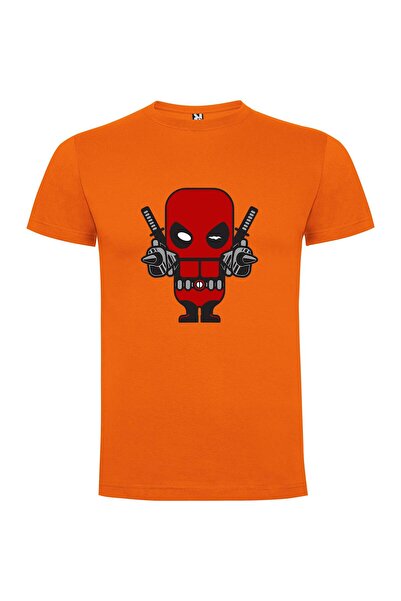 iLovePrints Red Gunslinger Deadpool Tshirt