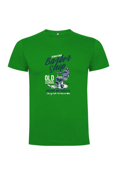 iLovePrints Vintage Barber Shop Tee Tshirt