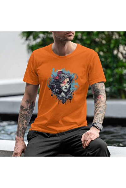 iLovePrints Abstract Artistic Portrait Tshirt