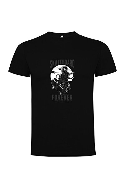 iLovePrints Airborne Skateboarding Trick Tshirt