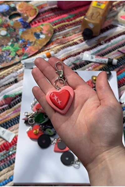 FaveArt Breloc inimă handmade – Heart Charm