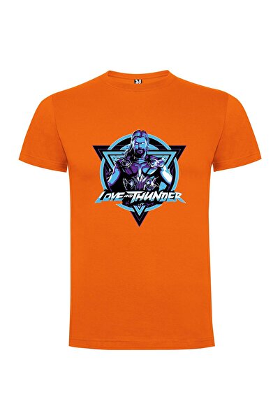 iLovePrints Love & Thunder: Stanced or Marvel's Thunder God Tshirt