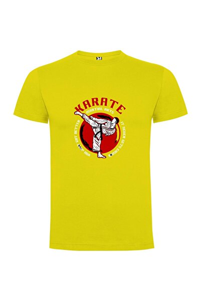 iLovePrints Dynamic Karate Kick Tshirt