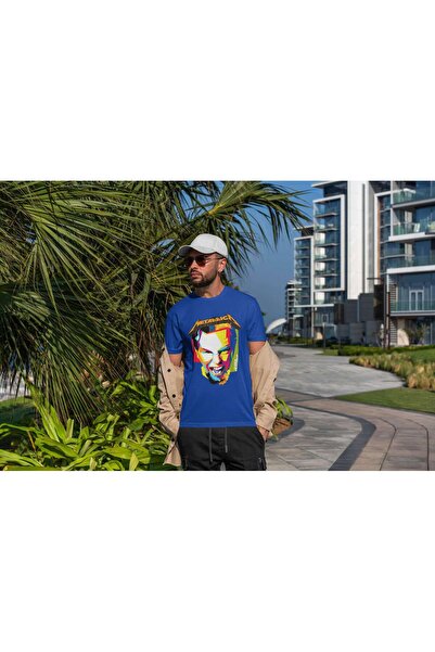 iLovePrints Colorful Metallica Illustration Tshirt