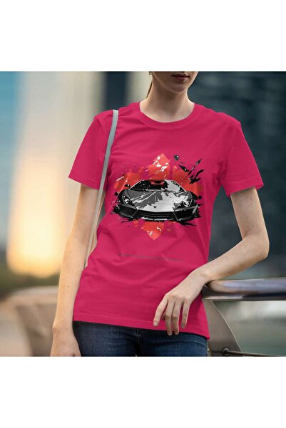 iLovePrints Abstract Sports Car Illustration Tshirt