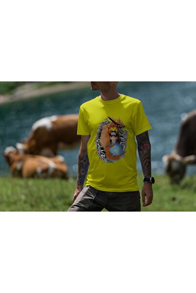 iLovePrints Naruto and Kurama Tshirt
