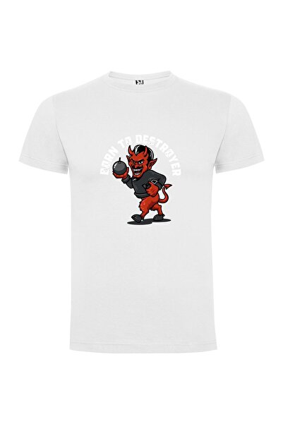 iLovePrints Satanic Baller Inferno Tshirt