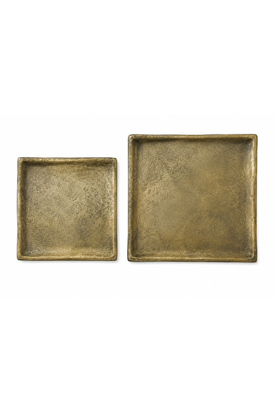 Kiana Decorative Square Metal Trays
