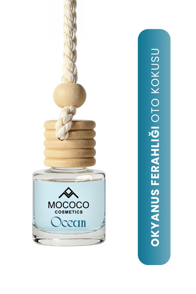 MOCOCO COSMETICS Odorizant auto Ocean 8 ml – Odorizant auto cu agățătoare tip...