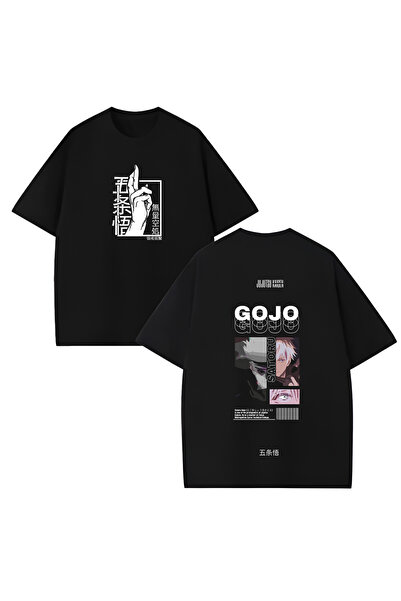 MAGORS Jujutsu Kaisen Anime Printed Unisex Oversize Cut 100% Cotton Crew Neck...