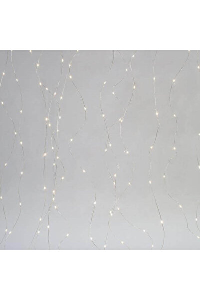 Generic 400 λαμπάκια LED κουρτίνα ασημί χαλκού (Copper) σταθερή, 2x2(h) m, IP...