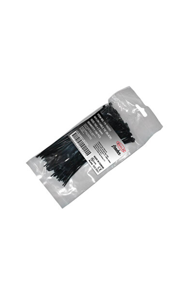 Generic Μαύρα Δεματικά καλωδίων - tire up, 165 x 2,5 mm, 100τμχ