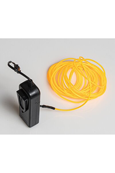 Generic El Wire LED Θερμό Καλώδιο Μπαταρίας, 2 m, με πρόγραμμα
