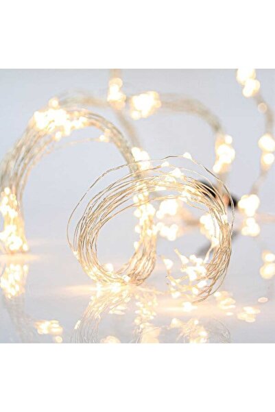 Generic 200 λαμπάκια LED χταπόδι, 2 m, 10 γραμμές από 20 λαμπάκια, ασημί καλώ...